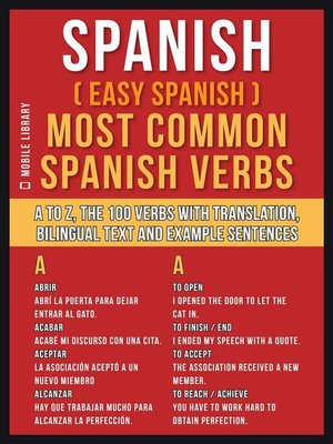 cover image of Spanish ( Easy Spanish ) Most Common Spanish Verbs